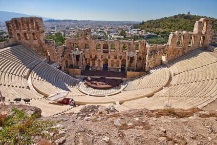 Antiguo teatro de la Acrópolis © Dimitrios - Fotolia.com