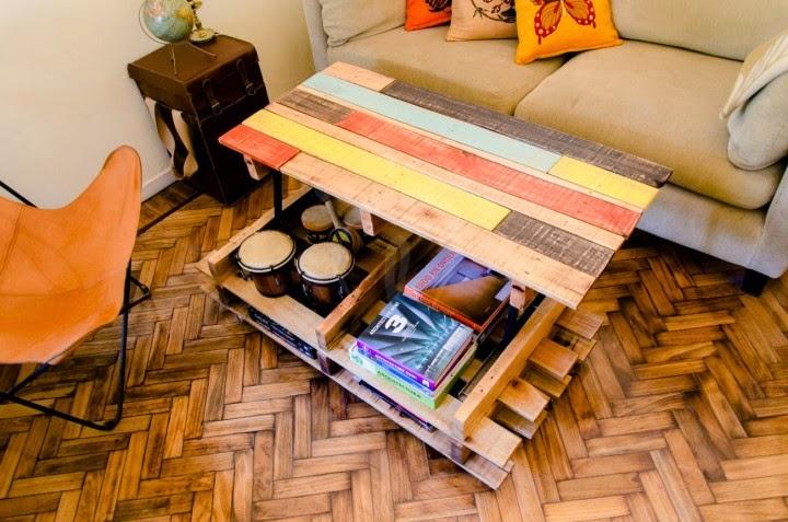 Cómo hacer una mesa elevable con palets