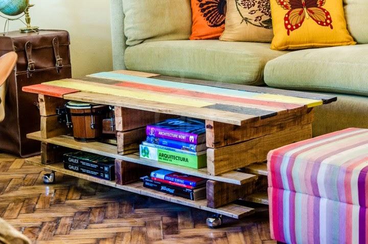 Cómo hacer una mesa elevable con palets
