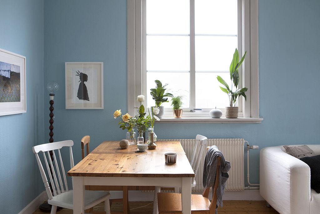 Azul y madera: Las claves para decorar.