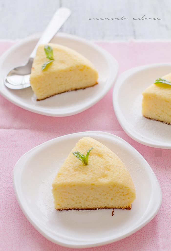 pastel japonés corte