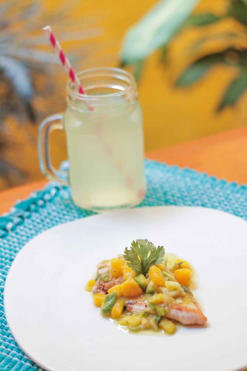 pollo con salsa de mango-3