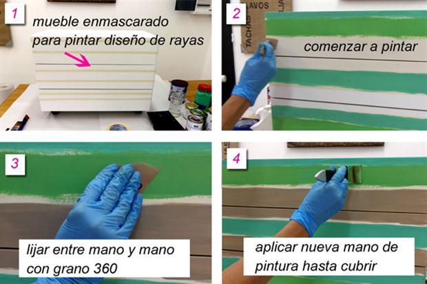 Cómo tunear muebles de melamina