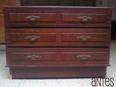 Cómo tunear muebles de melamina