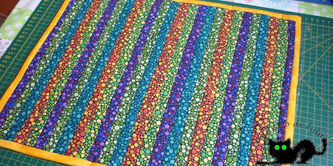 Este es el resultado final a falta de coser con puntada escondida la parte de atrás del bies