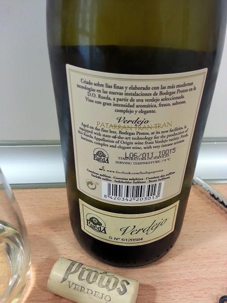 Protos Rueda 2014. Verdejo