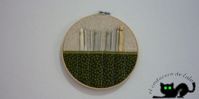 Mi bastidor de las agujas terminado