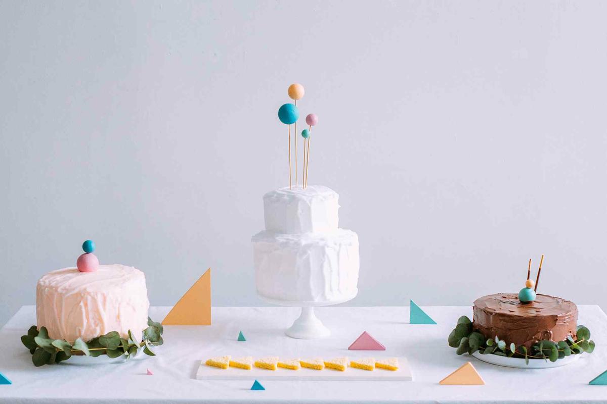 Decoración geométrica - Decoración de bodas en All Lovely Party