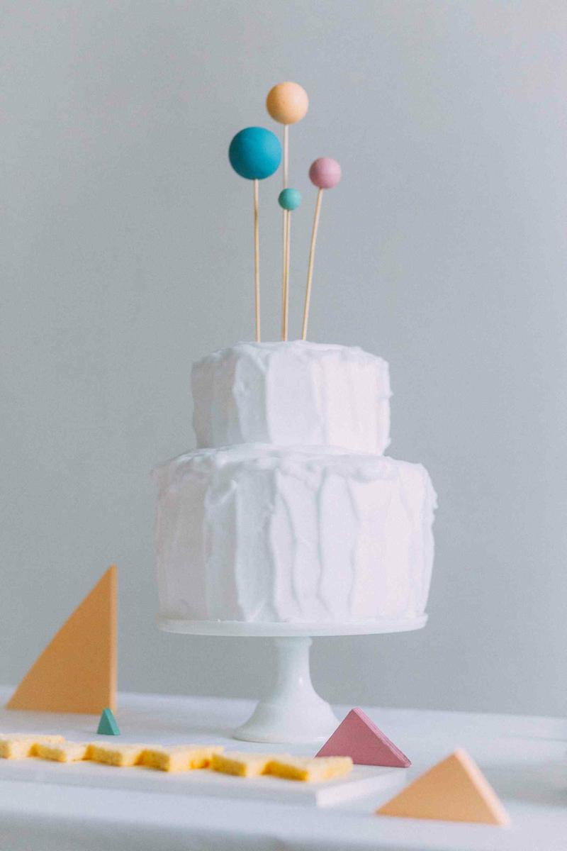 Decoración geométrica - Decoración de bodas en All Lovely Party