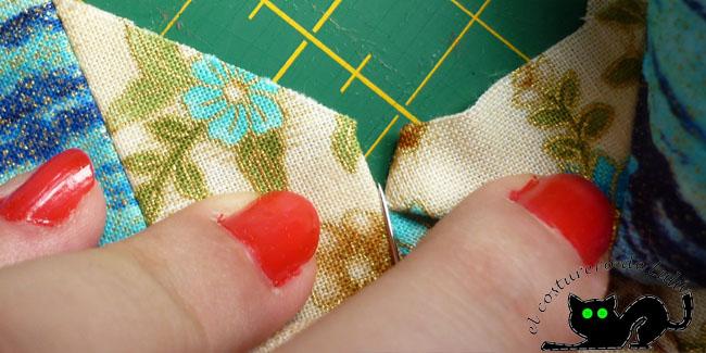 Esa es la abertura que se nos quedará después de unir los dos rombos