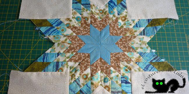 Une las dos mitades de la estrella