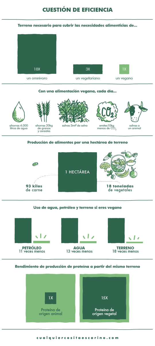 infografía datos alimentación vegana