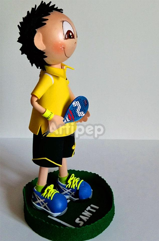 Fofucho juegador de pádel goma eva