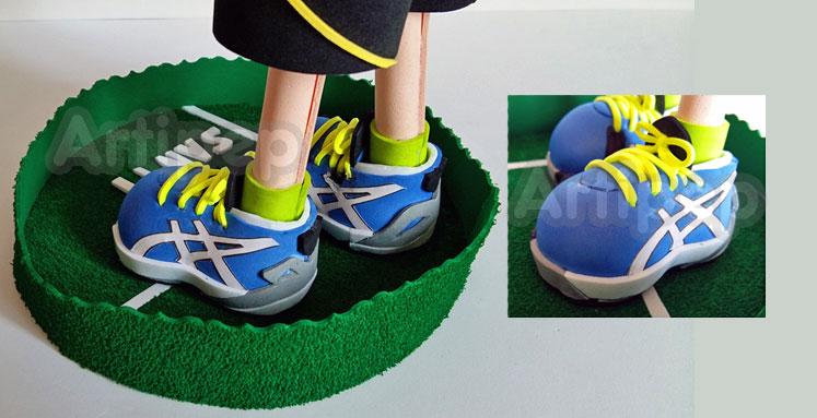 fofucha zapatillas de goma eva asics padel