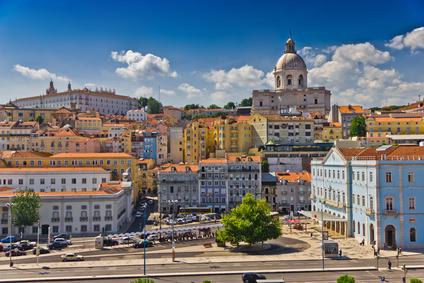 Vista general de la ciudad de Lisboa