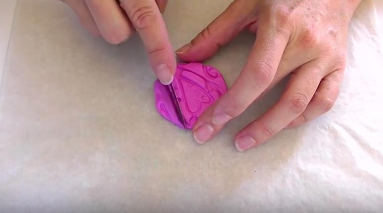 Corte pasta para modelar