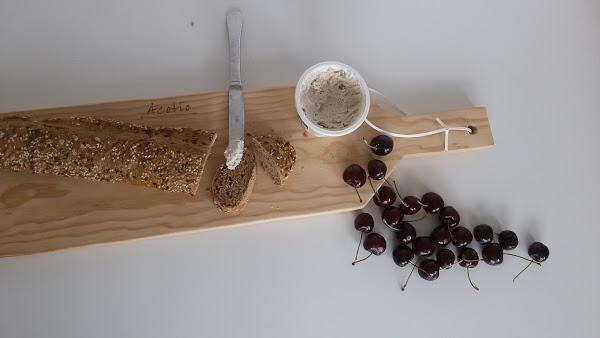 Tabla de madera para quesos