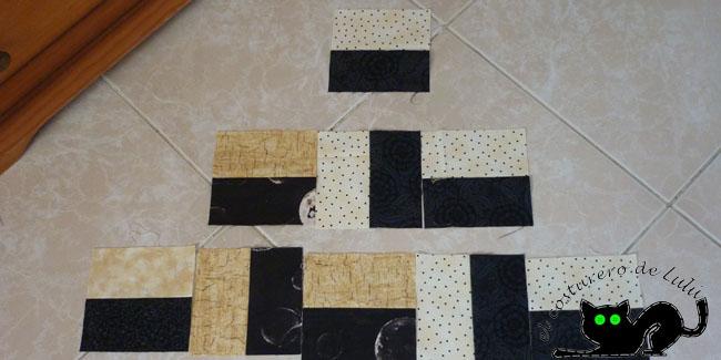 Separamos en diagonales todos los cuadrados