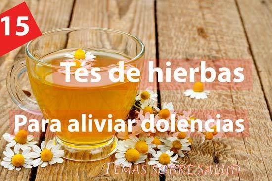 tés de hierbas
