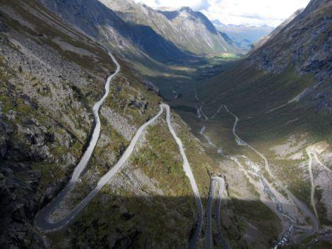 Trollstigen, La Carretera del Troll