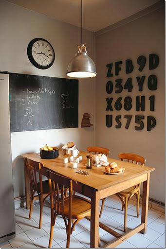 case e interni - decorare con letere e numeri (14)