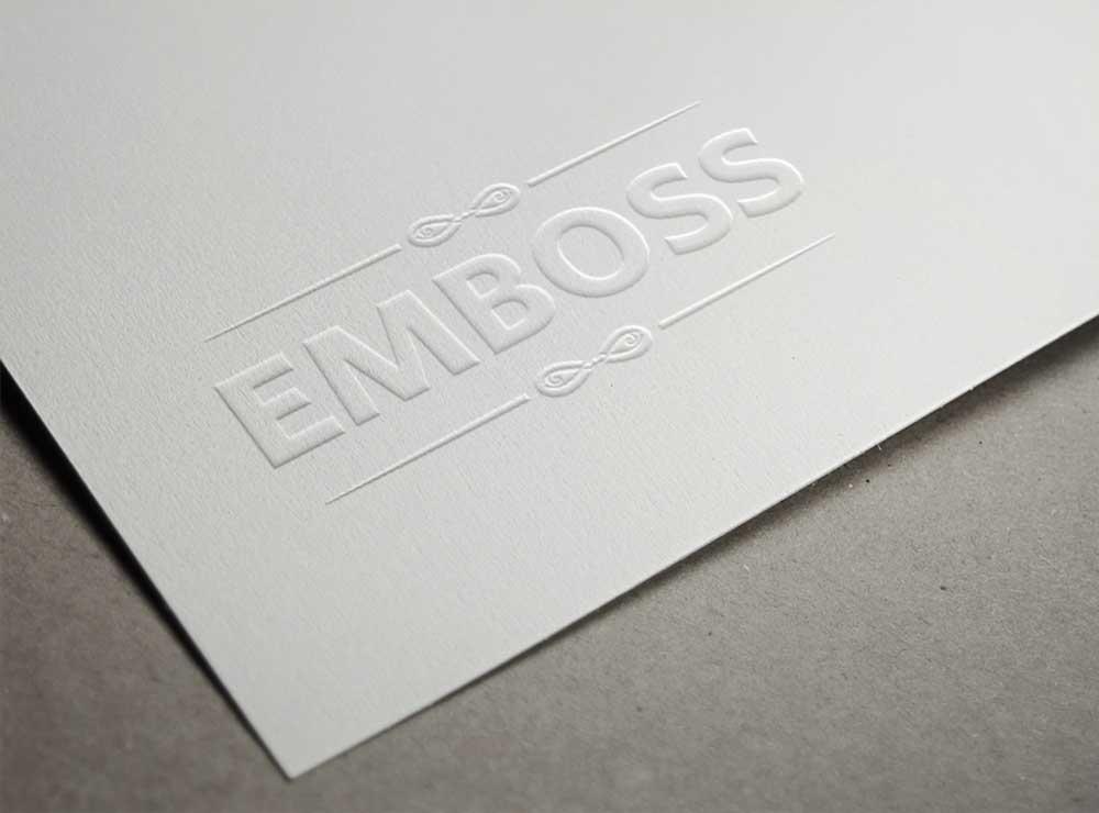 emboss
