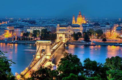 El puente de las cadenas de Budapest
