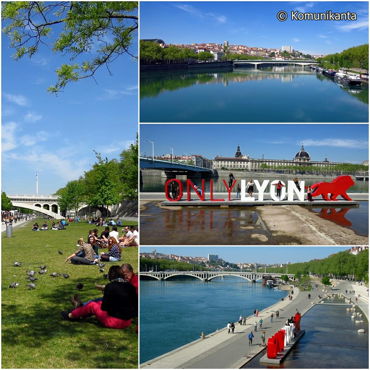 Rios Saona y Ródano