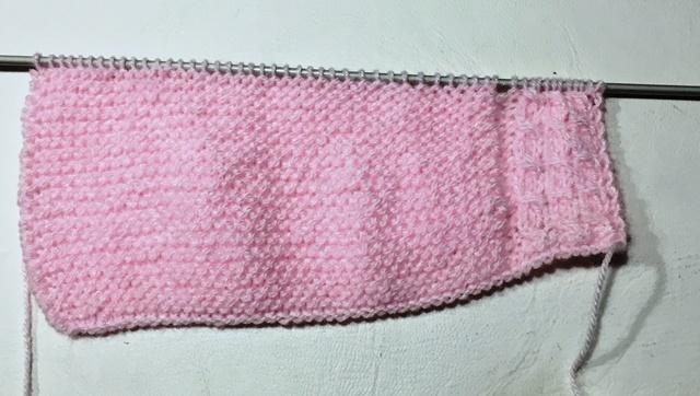 Vueltas entrecortadas, que forman un abanico