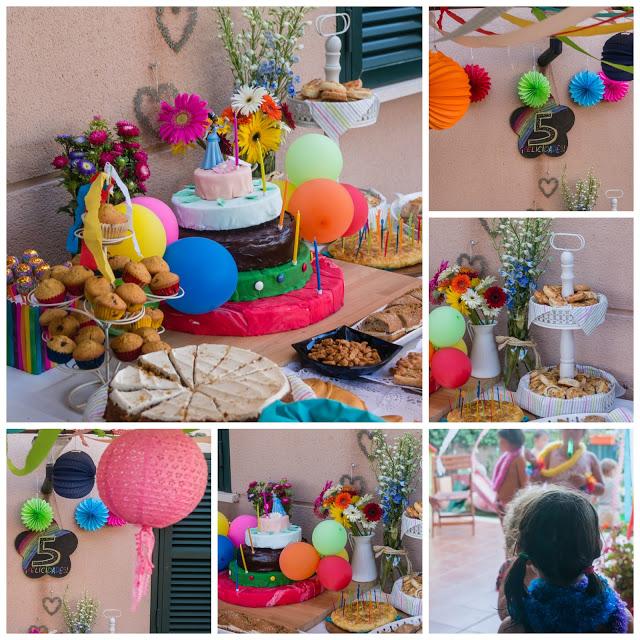fiesta de colores de Sunflower