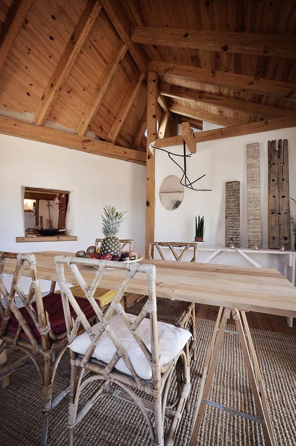 Wooden chair dinning room