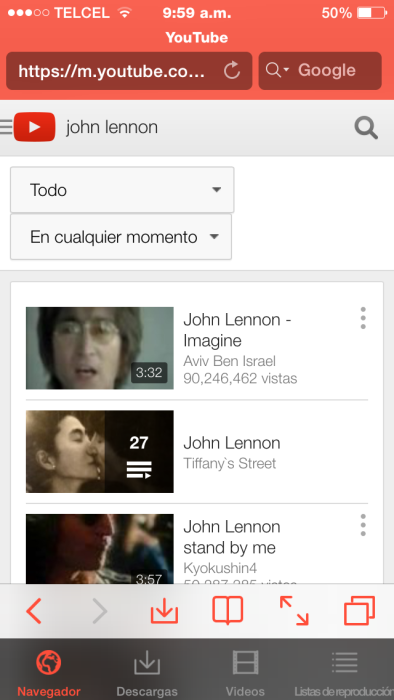 descargar youtube iphone