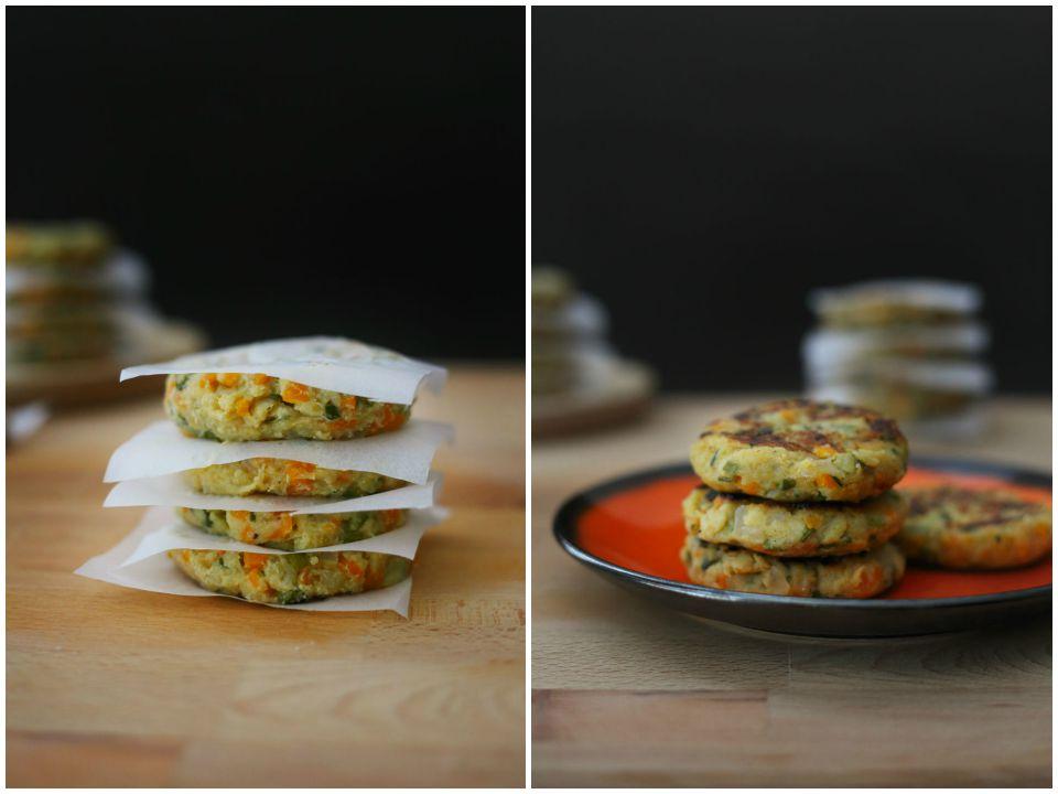 Tortilla vegana de verduras