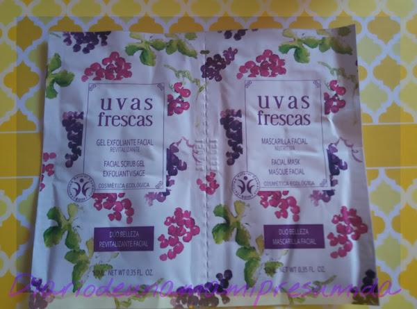 mascarilla uvas frescas