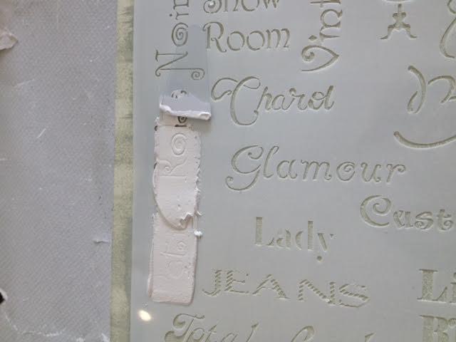 aplicando modeling past sobre la plantilla