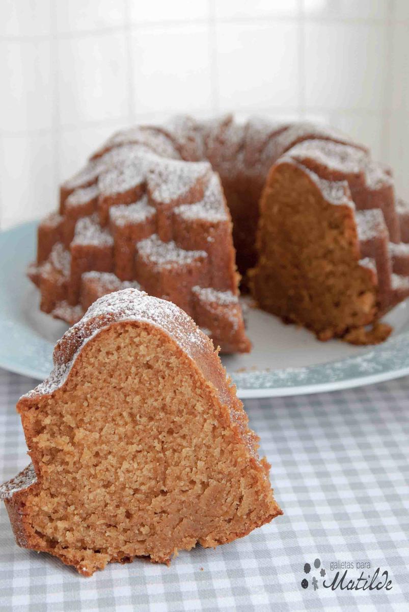 Bundt cake o bizcocho de dulce de leche
