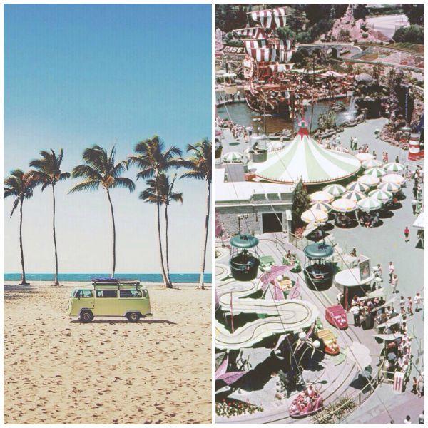 Retro, Collage, Vintage, Summer, Verano, Holidays, Fiesta, playa, beach, seaside, sea, mar,costa, azul, water, pool, 