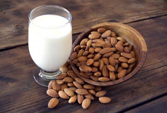 leche de almendras