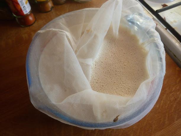 preparar leche de almendras