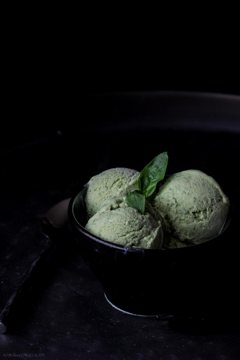 Basil Icecream