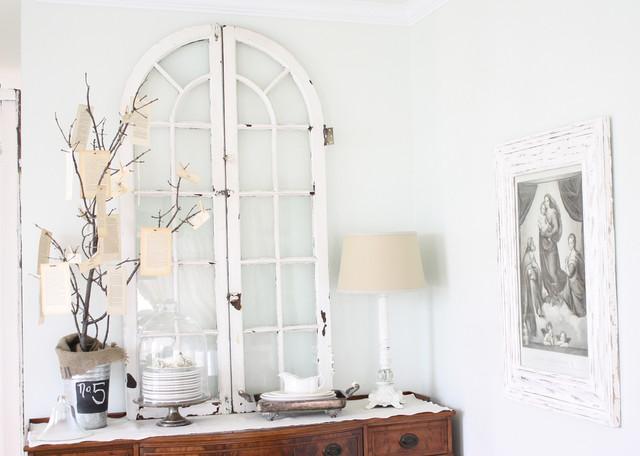 ventana decapada para decoracion