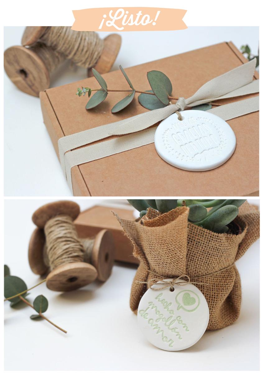 medallon estampados con sellos maow