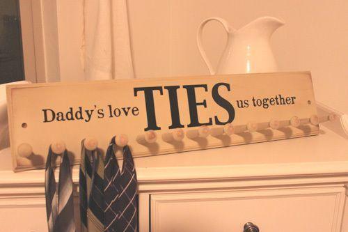 manualidad del día del padre para corbatas