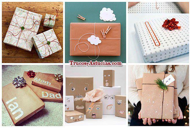 67 Ideas para envolver regalos de forma original