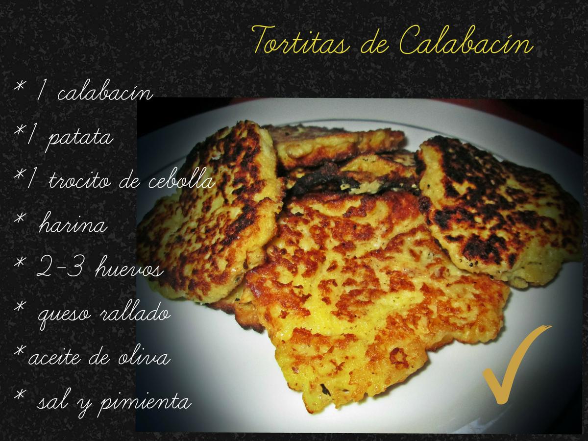Tortitas de calabacin