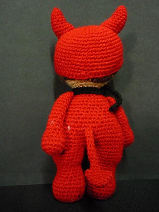patrón gratis diablillo amigurumi
