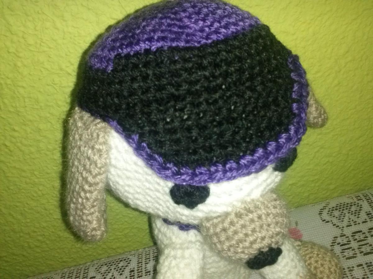 Patrón perrito tejido a crochet