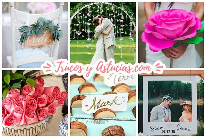 Más de 200 Adornos para Bodas y Fiestas DIY