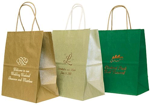 Bolsas Kraft Grabadas