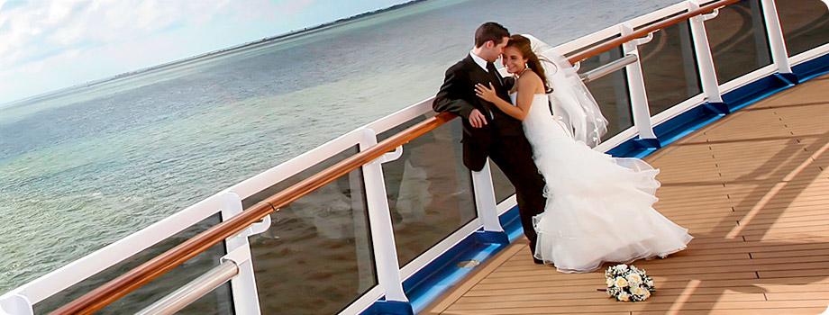 Fotos boda en un barco